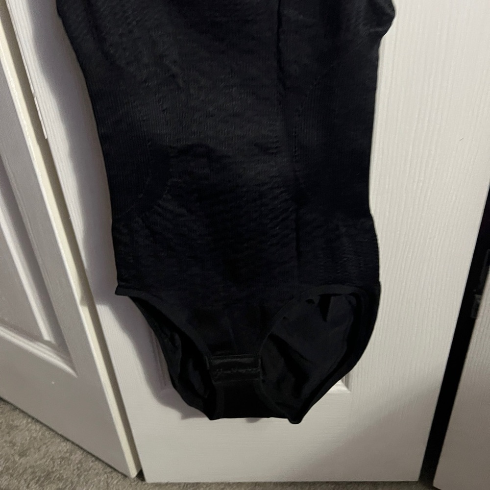 Black Shapewear Intimates with Racerback Design - Picture 2 of 10